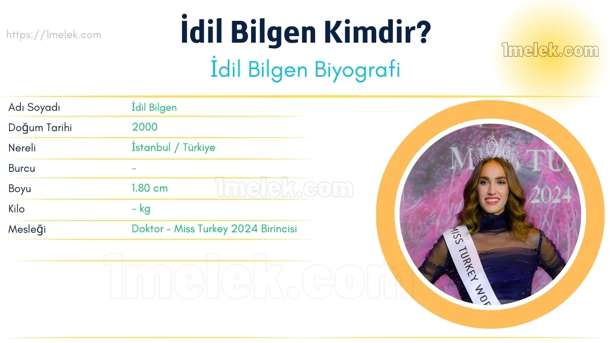 İdil Bilgen: Boyu, Kilosu, Yaşı, Eşi ve Biyografisi