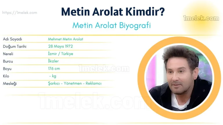metin arolat kac kilo boyu kac nereli kac yasinda esi kimdir