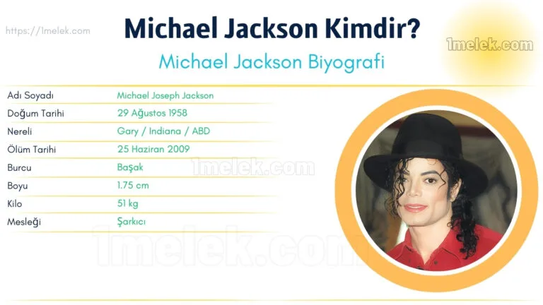 michael jackson kac kilo boyu kac nereli kac yasinda esi kimdir
