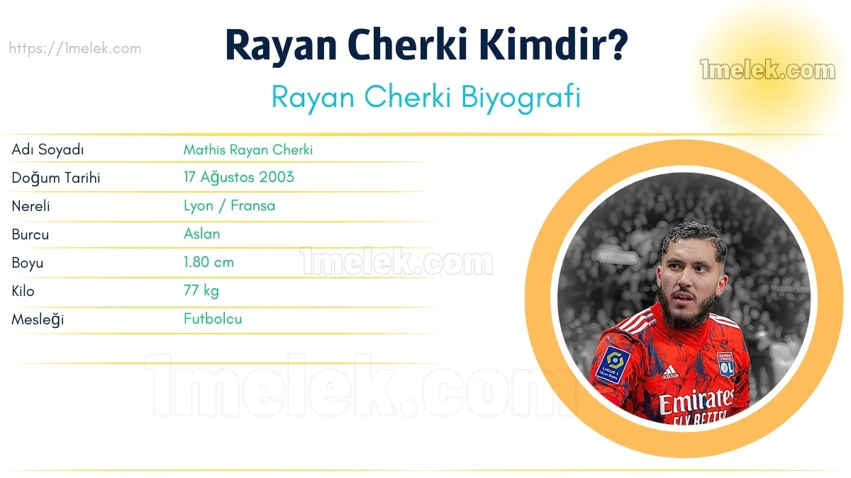 Rayan Cherki: Boyu, Kilosu, Yaşı, Eşi ve Biyografisi