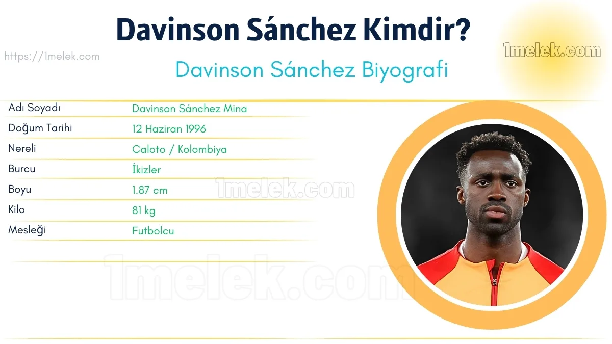 Davinson Sánchez: Boyu, Kilosu, Yaşı, Eşi ve Biyografisi