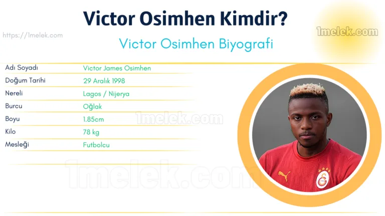 Victor Osimhen: Boyu, Kilosu, Yaşı, Eşi ve Biyografisi