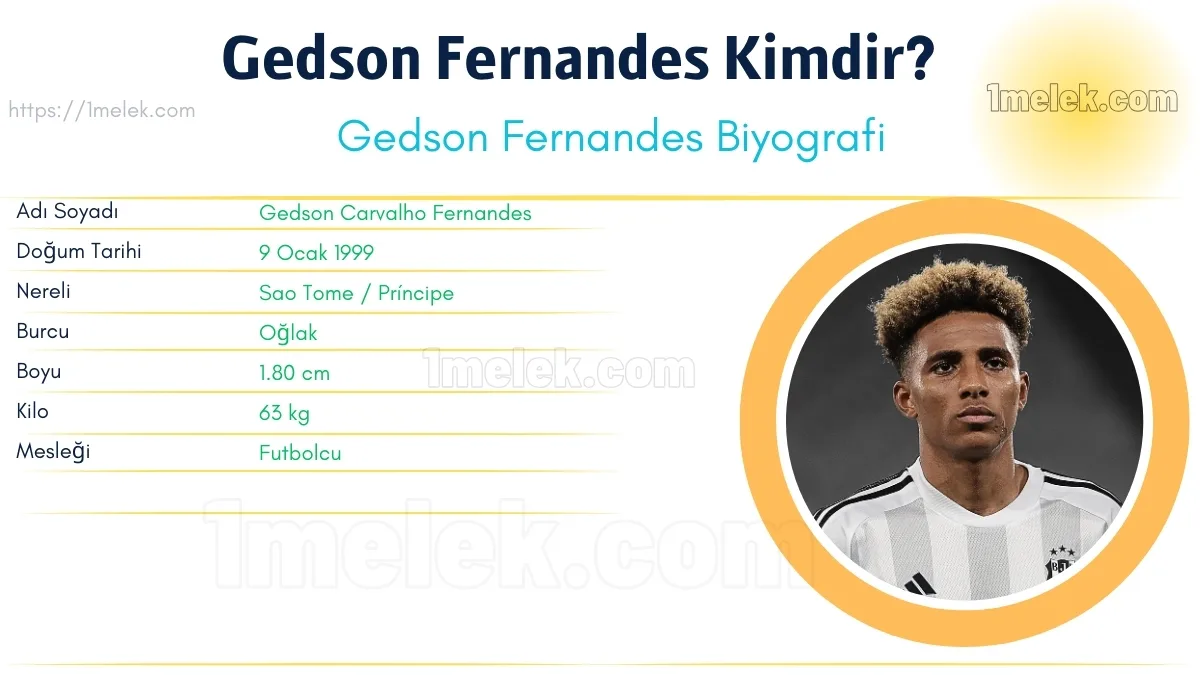 Gedson Fernandes: Boyu, Kilosu, Yaşı, Eşi ve Biyografisi