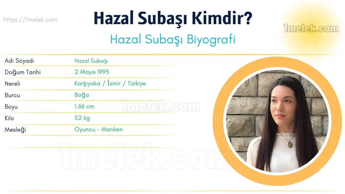Hazal Subaşı: Boyu, Kilosu, Yaşı, Eşi ve Biyografisi