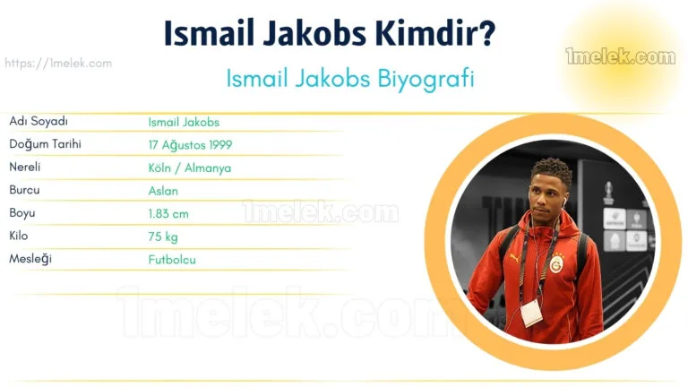 ismail jakobs kac kilo boyu kac nereli kac yasinda esi kimdir