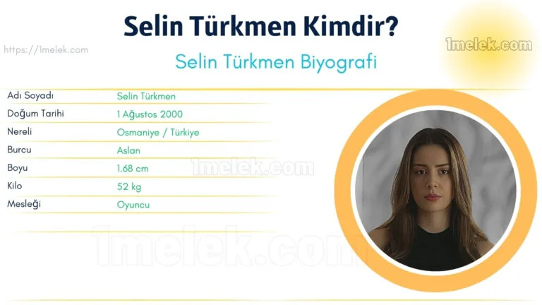 selin turkmen kac kilo boyu kac nereli kac yasinda esi kimdir