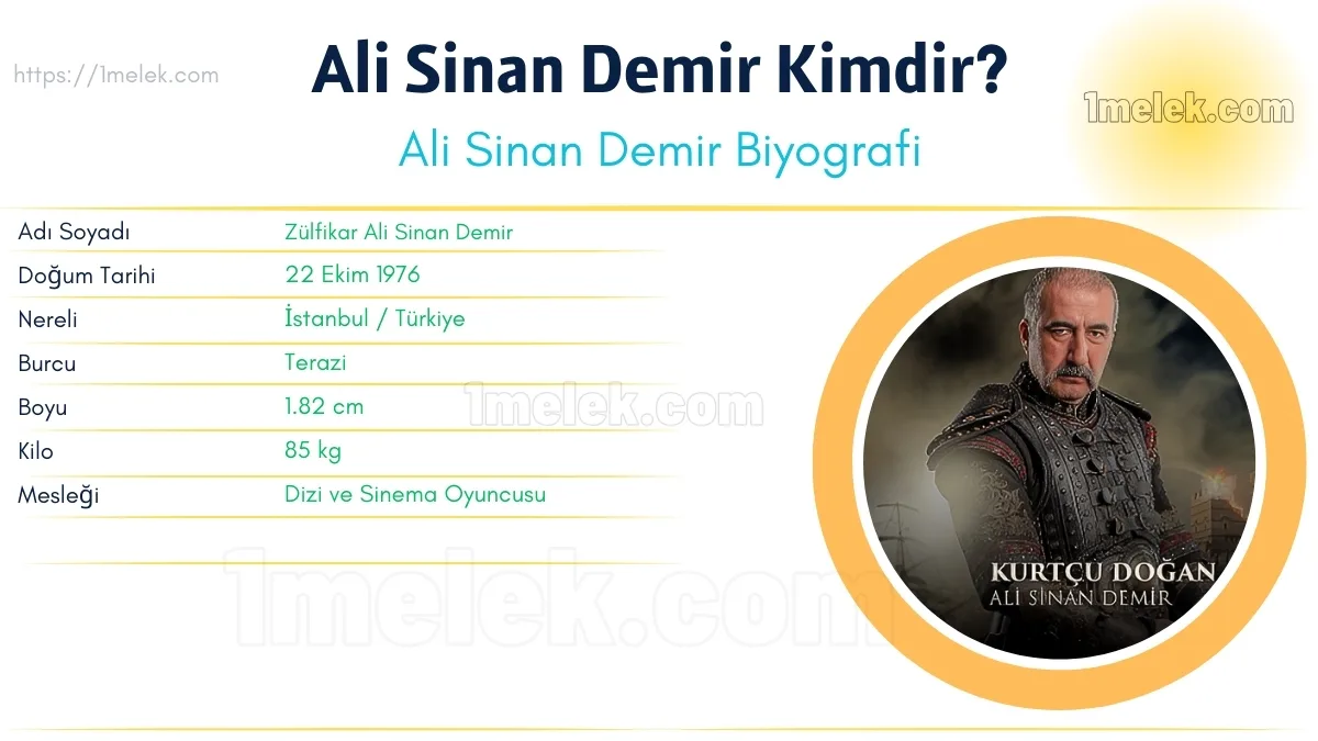 Ali Sinan Demir Boyu, Kilosu, Yaşı, Eşi ve Biyografisi