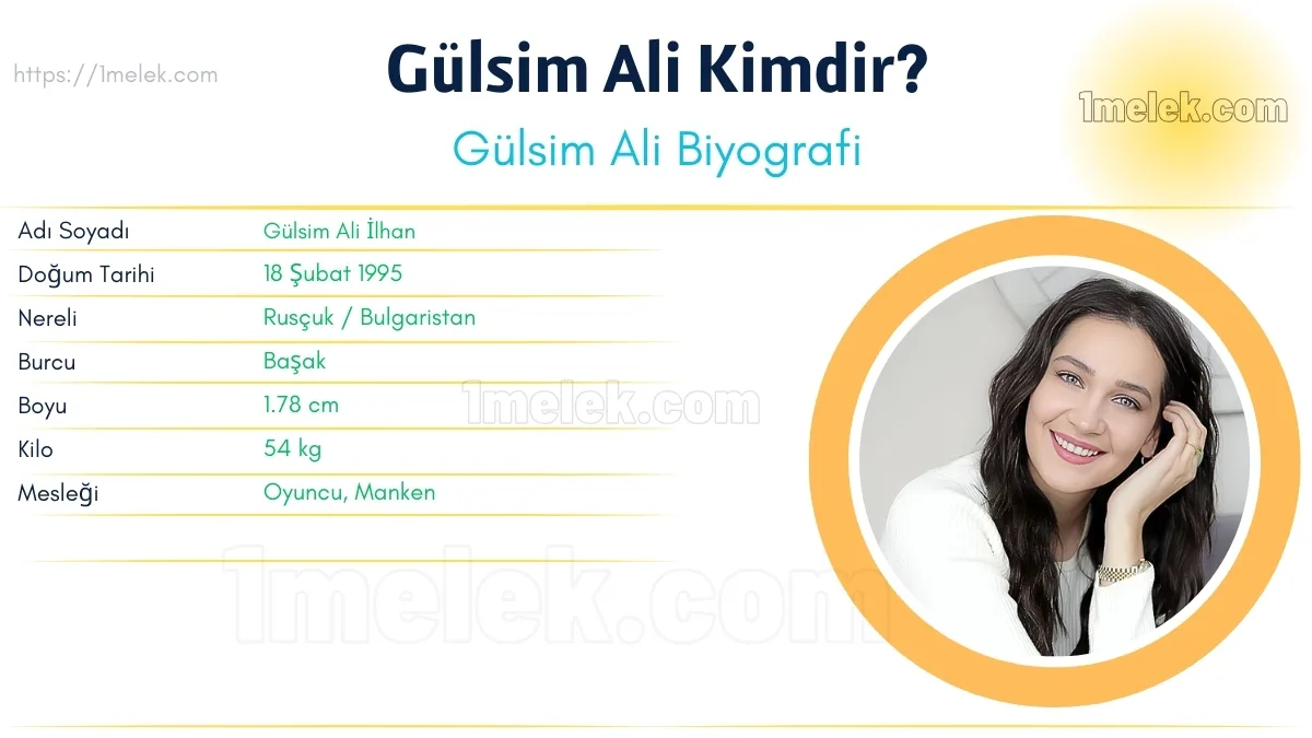 Gülsim Ali İlhan: Boyu, Kilosu, Yaşı, Eşi ve Biyografisi
