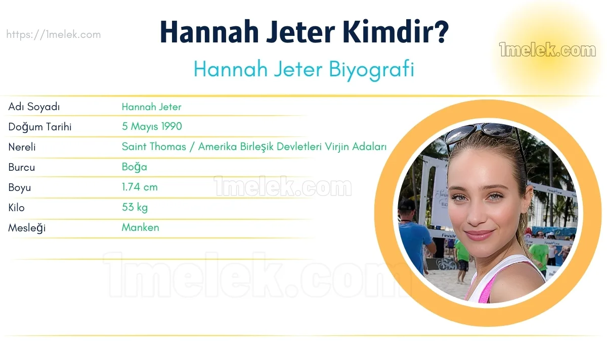 hannah jeter kac kilo boyu kac nereli kac yasinda esi kimdir