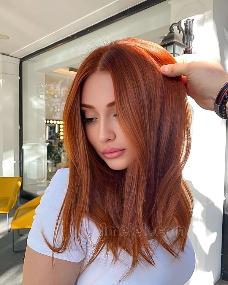 Bakır Saç Rengi Tonları ve Numaraları (2025) - 1melek.com