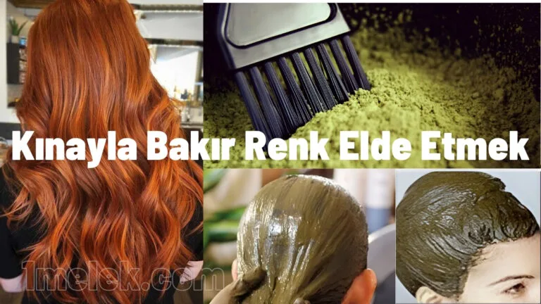 Kınayla Bakır Renk Elde Etmek