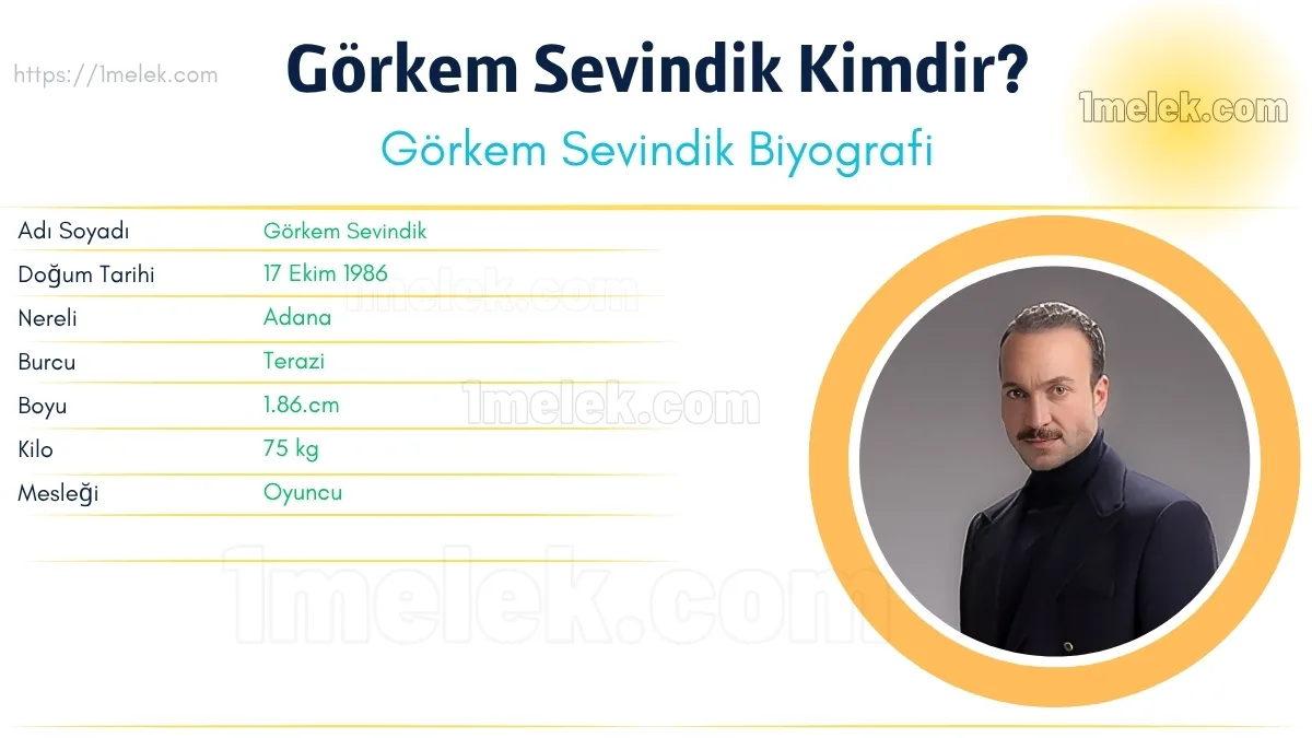 Görkem Sevindik Boyu, Kilosu, Yaşı, Biyografisi