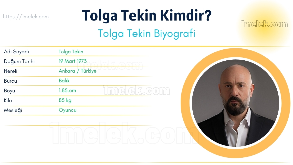 Tolga Tekin Boyu, Kilosu, Yaşı, Eşi ve Biyografisi