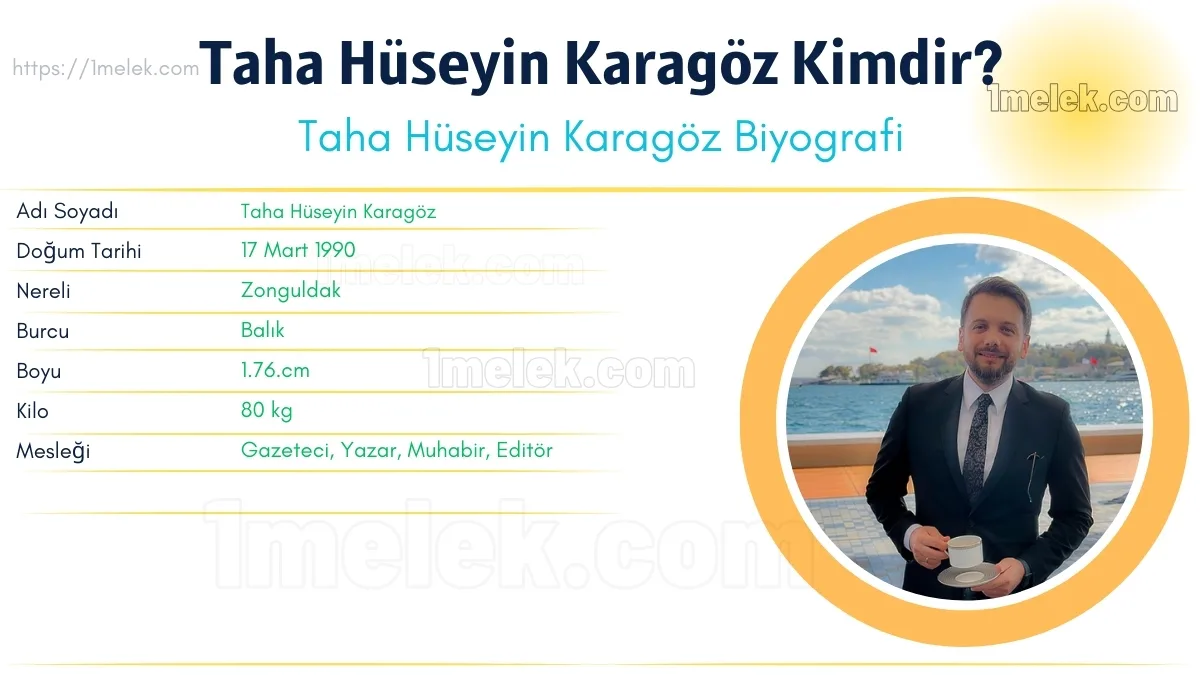 Taha Hüseyin Karagöz Boyu, Kilosu, Yaşı, Eşi ve Biyografisi