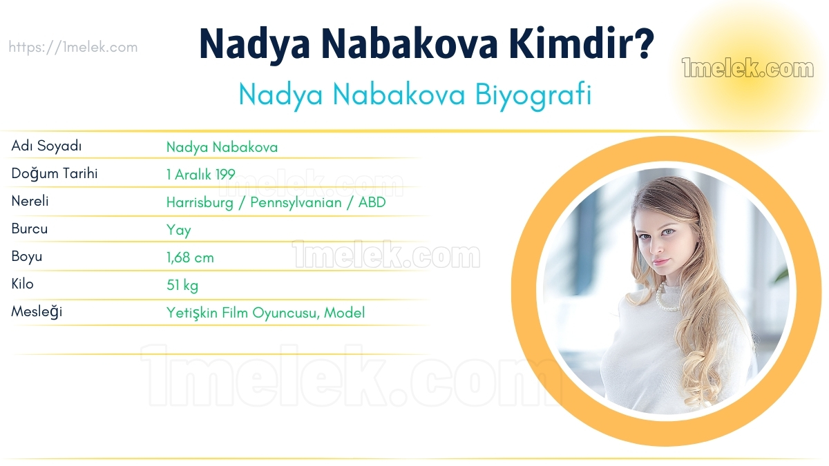 Nadya Nabakova Boyu, Kilosu ve Biyografisi