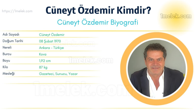 cuneyt ozdemir kimdir kac kilo boyu kac nereli kac yasinda esi kimdir